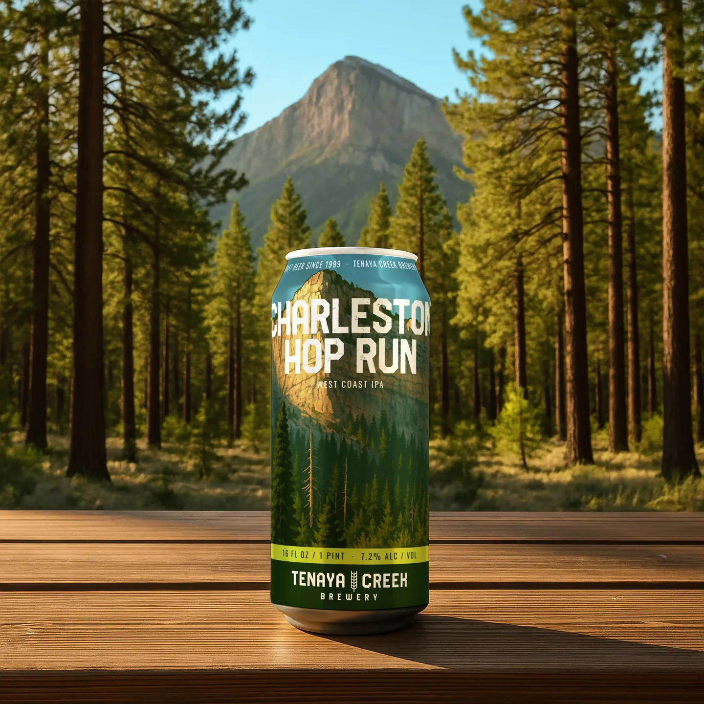 Charleston Hop Run · Mountain and forest presentation