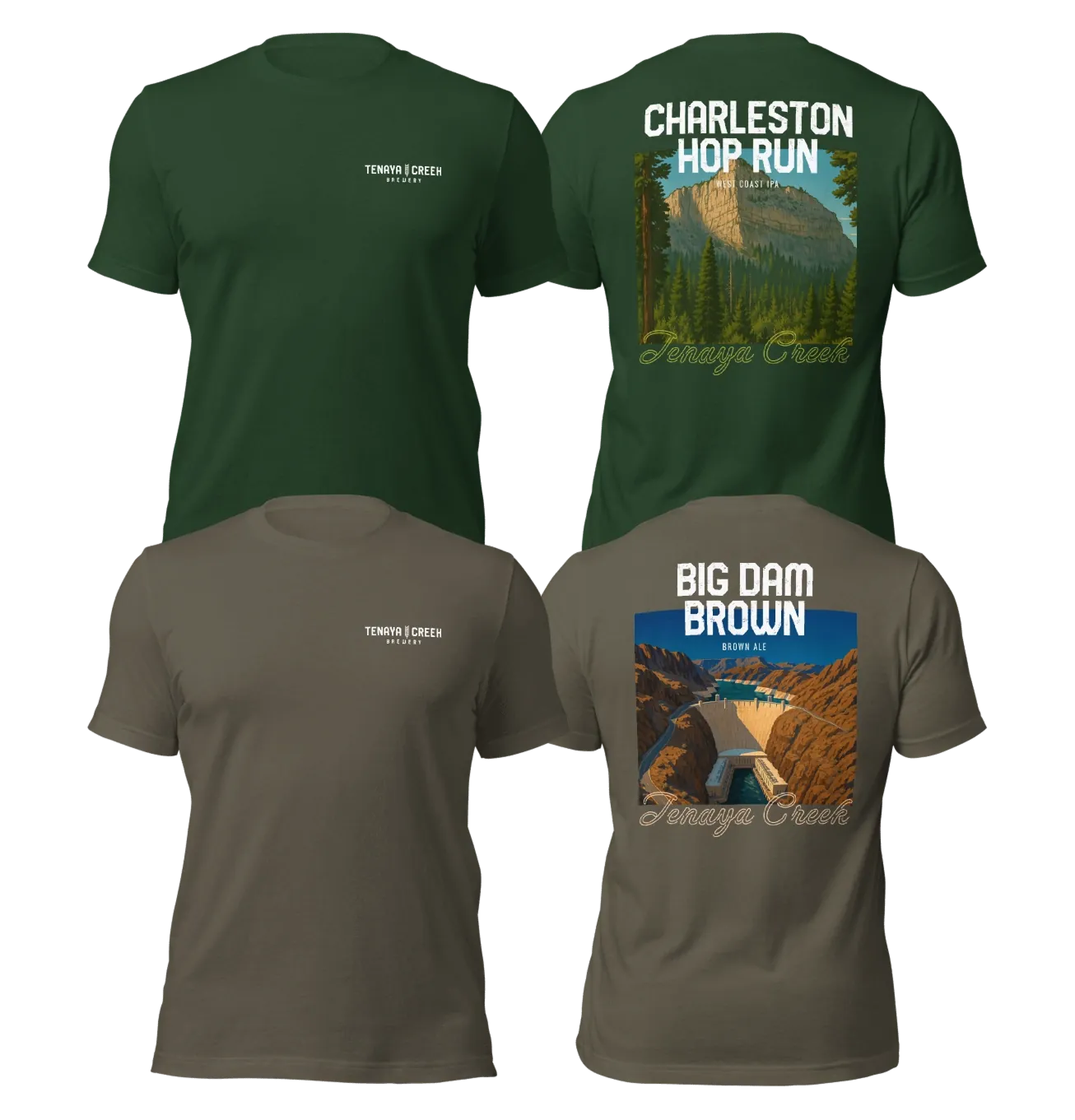 Charleston Hop Run & Big Dam Brown · Apparel concepts
